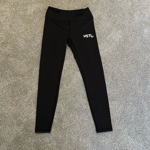 Black workout leggings